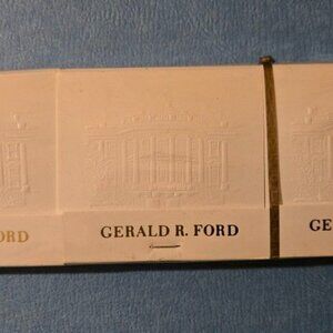 Gerald R Ford White House President Seal Matches - Set Of 6 /Sealed